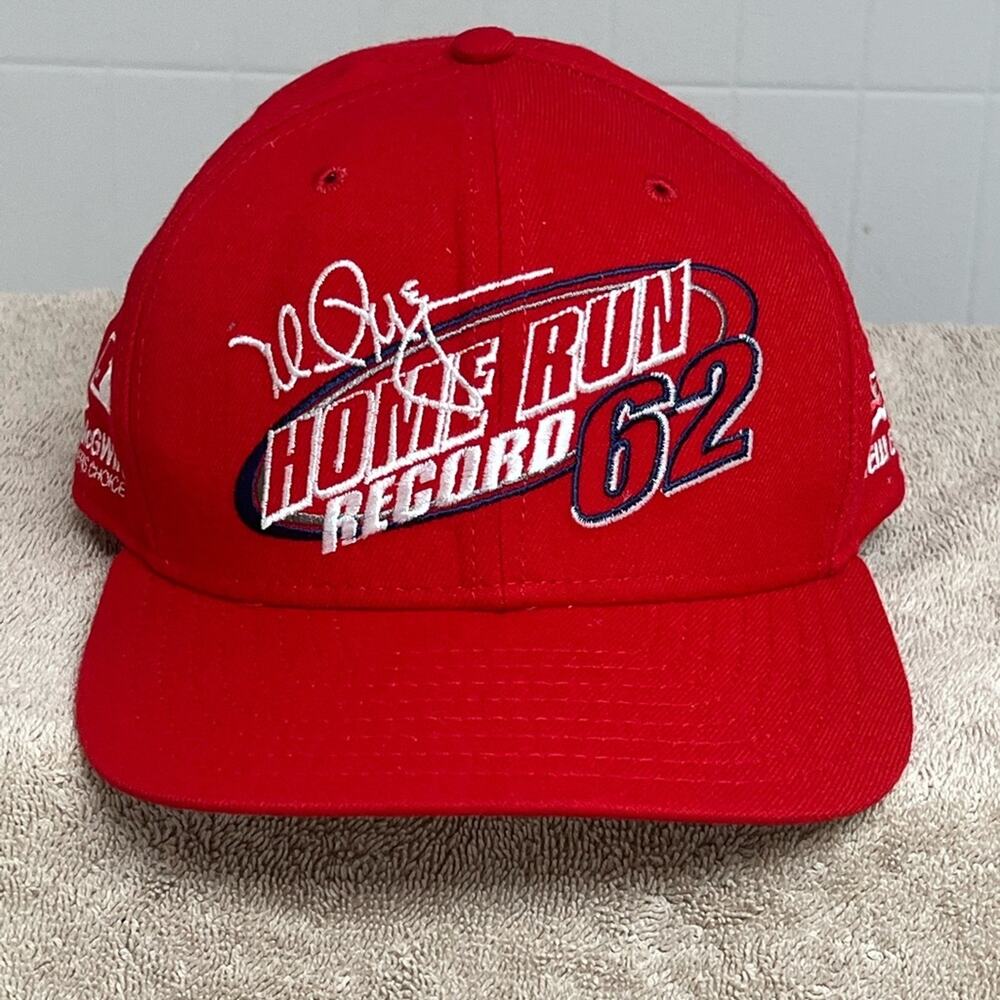 Home Run Record 62 Mark McGwire St Louis Cardinals Hat 1998 DEADSTOCK New Era